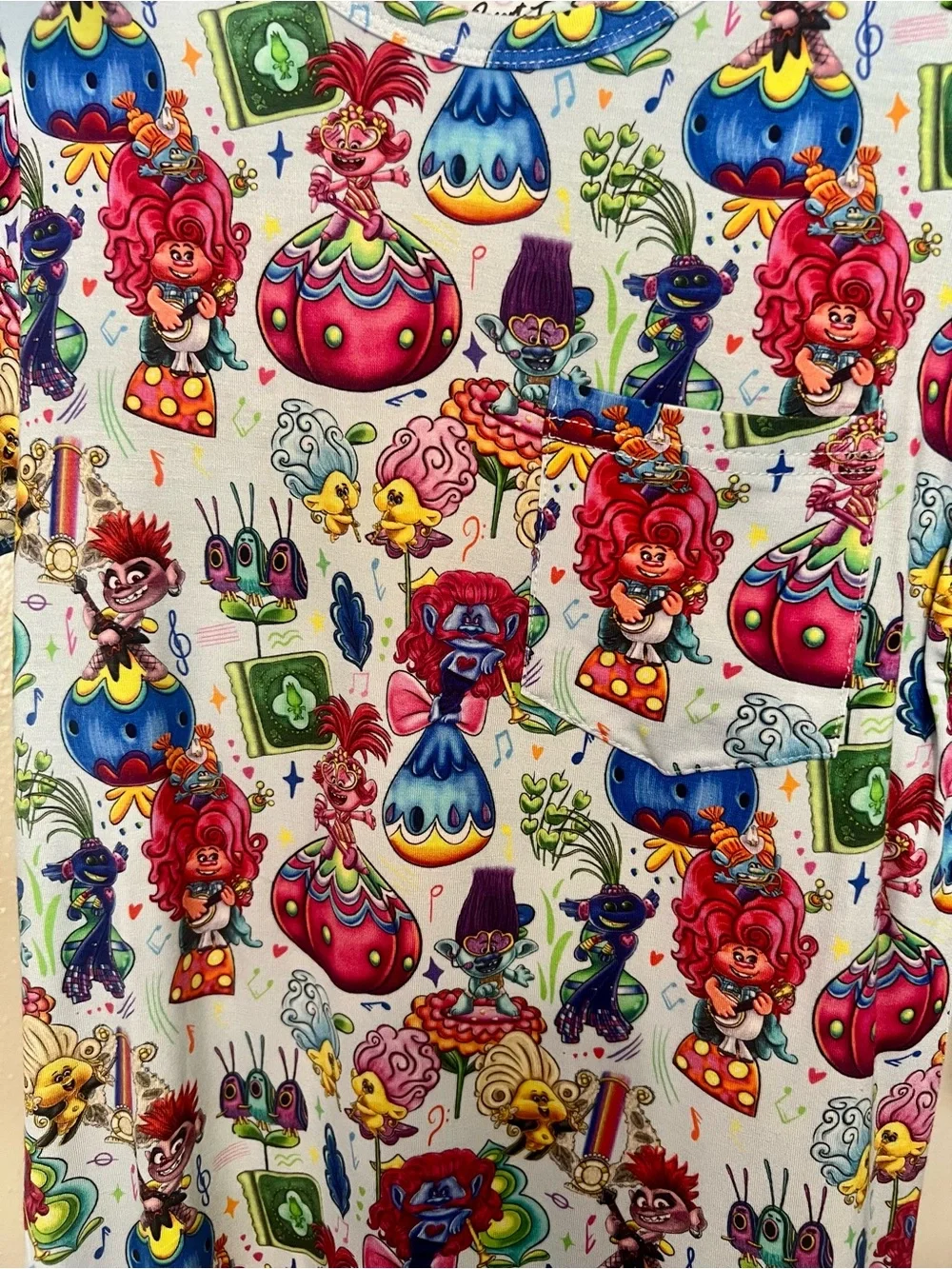 7/8 Resort to Smooth Trolls Pocket Tee & Shorts